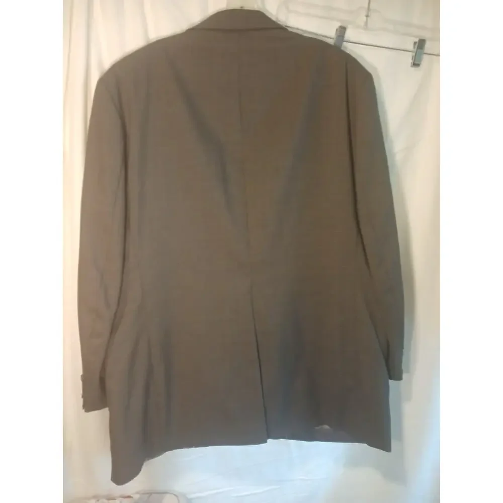 Savile Row Men's Wool Suit Jacket 46R